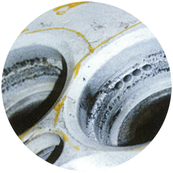 eroded damage repairs